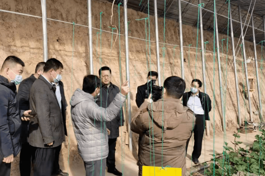 衡水市副市长胡克明一行莅临泰华大地农场参观考察