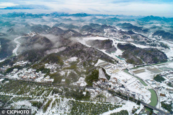 游客|飞雪迎春到