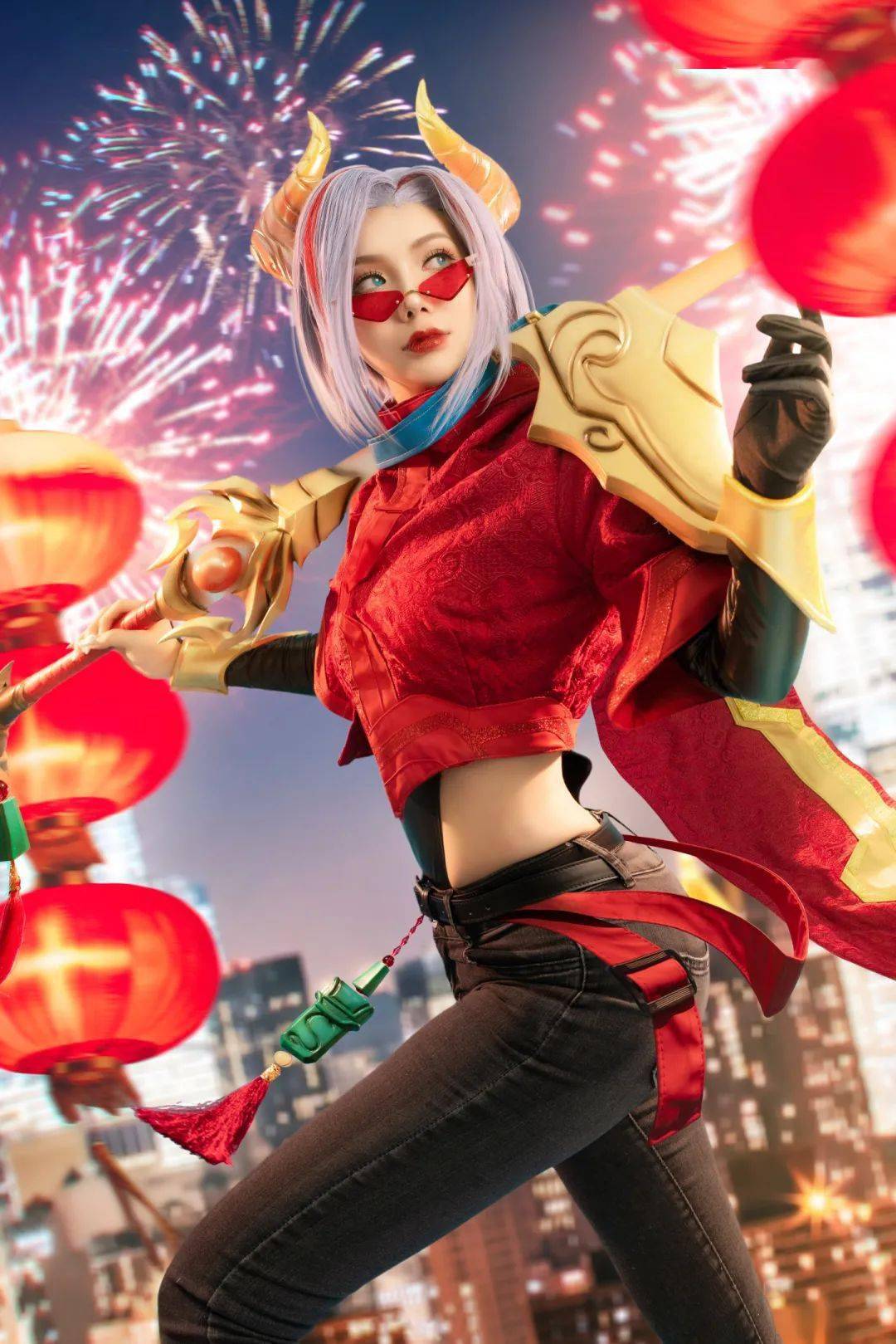 cosplay特辑丨英雄联盟无双剑姬菲奥娜cos