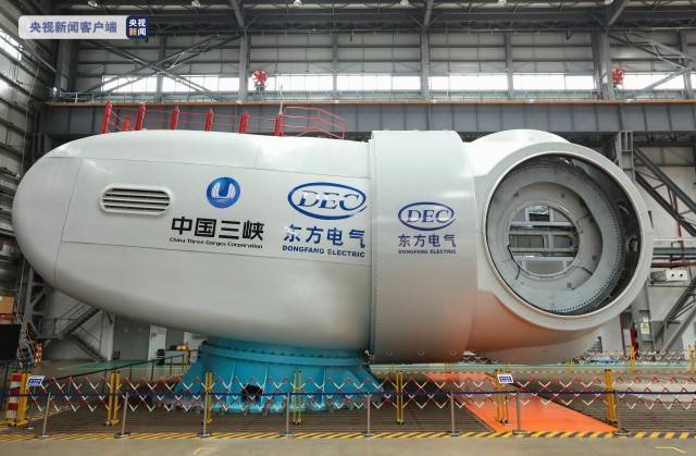 亚洲单机容量最大风电机组下线 单台机组每年可输出5000万度清洁电能