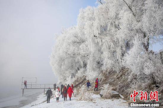 来源|吉林：松花江畔披上银装 大面积雾凇迎客观赏