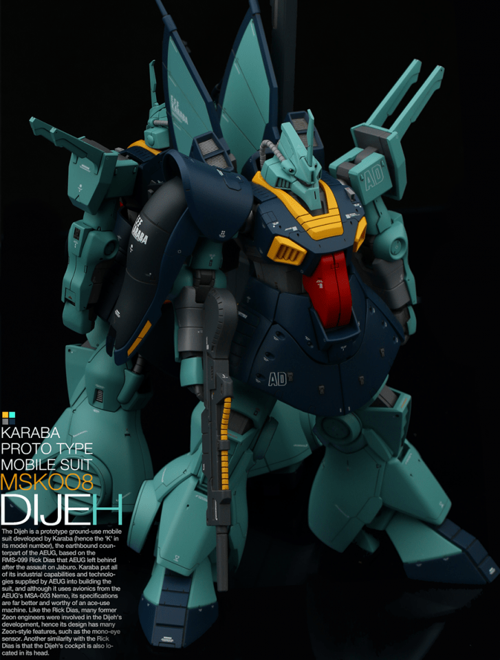 体育运动|根大木秀：HGUC MSK-008 迪杰 by roopy76