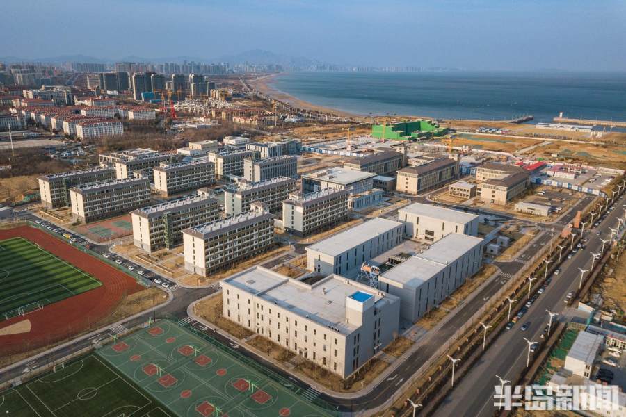 西海岸新区古镇口核心区新大学城在这里崛起