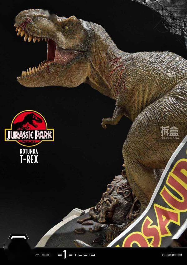 侏罗纪|PRIME 1 STUDIO 14.5寸 侏罗纪公园 T-REX暴龙 电影GK雕像