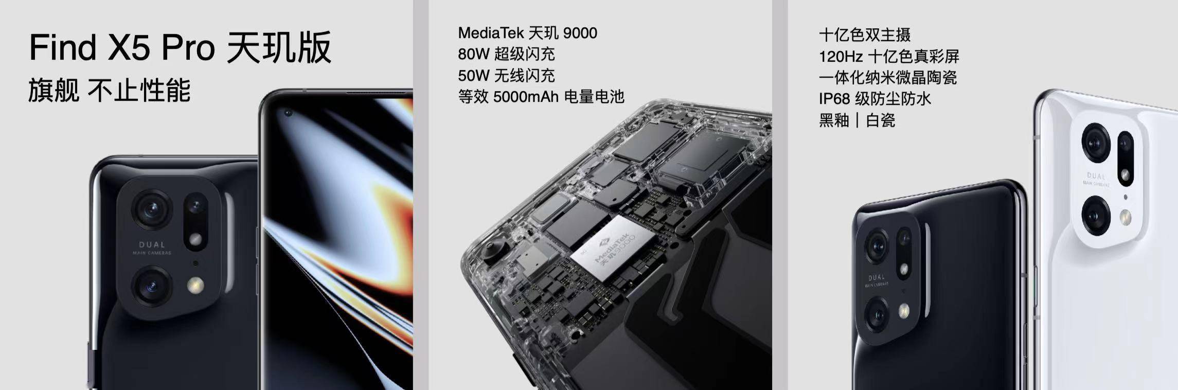 电池|OPPO Find X5 系列正式亮相，采用自研芯片马里亚纳 MariSilicon X