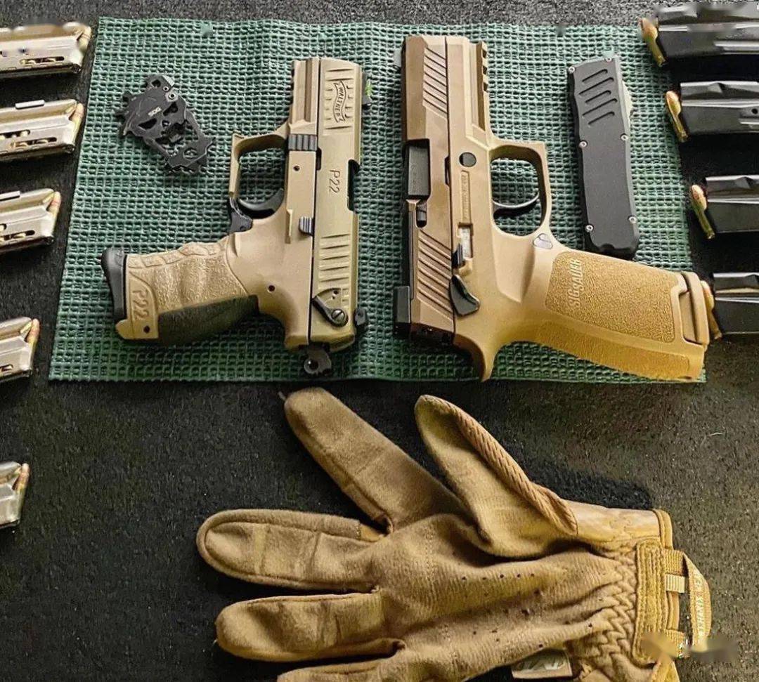 【颜值颇高的小口径】德国瓦尔特p22手枪美图欣赏