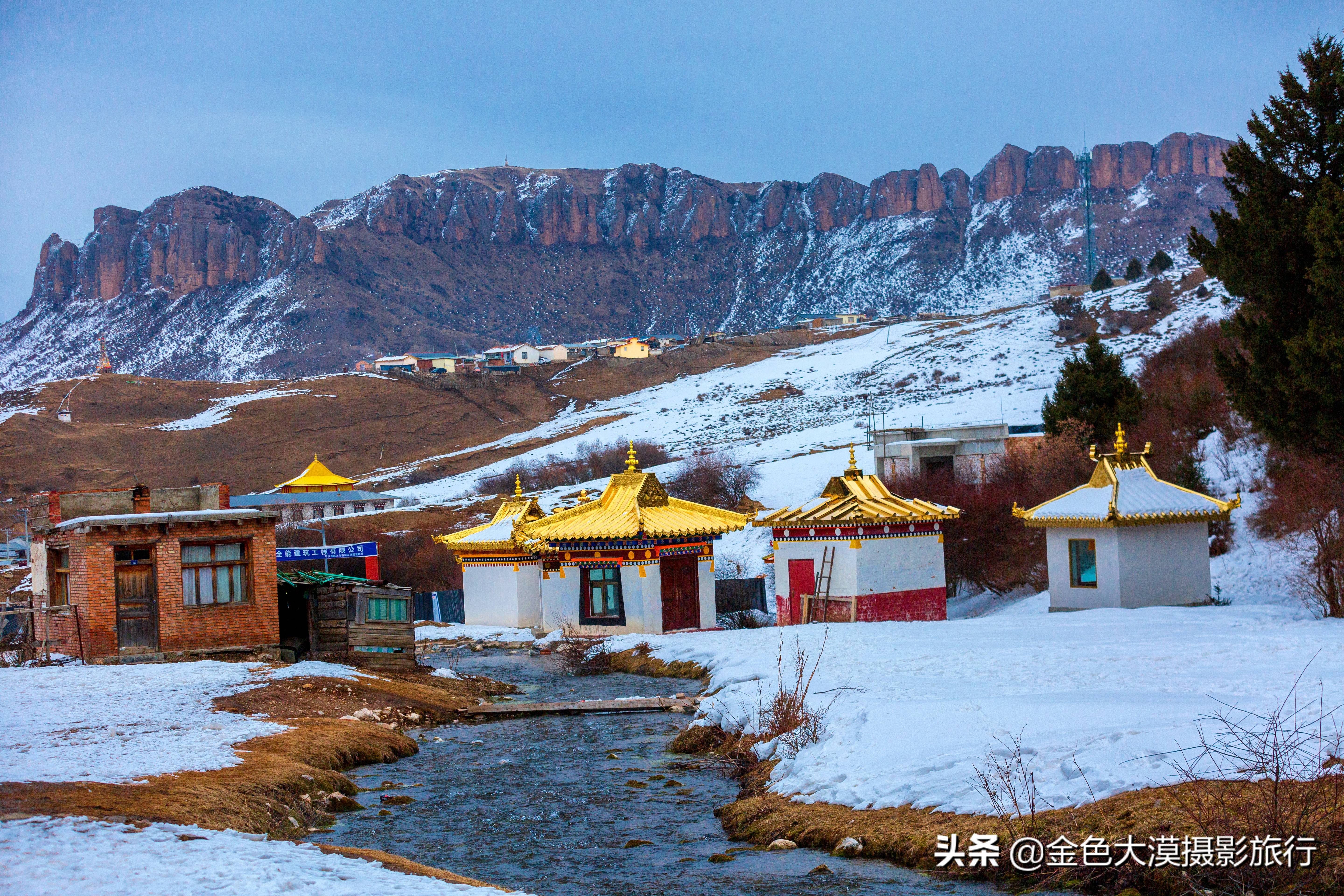 甘南郎木寺景区图片图片