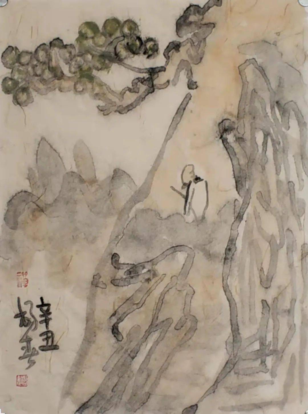 水墨禅心杨春水墨作品