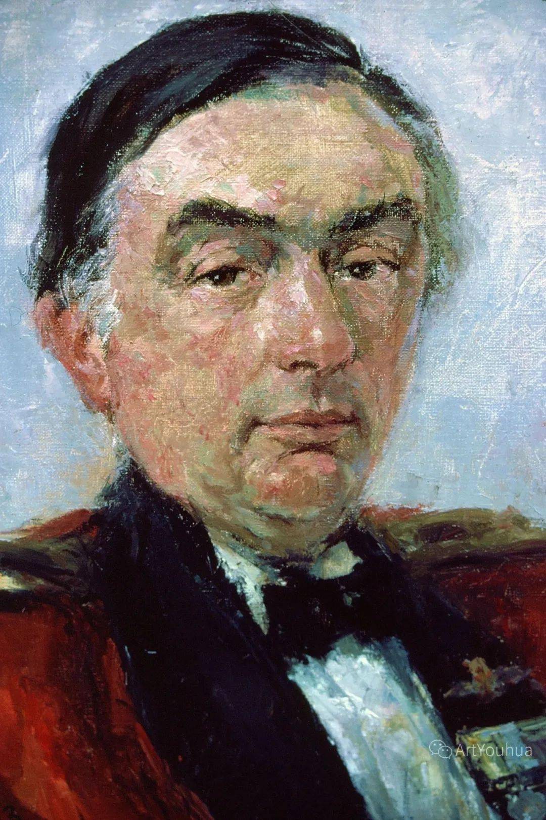 美国油画大师巴尔坎斯基笔下的人物肖像油画作品太赞了