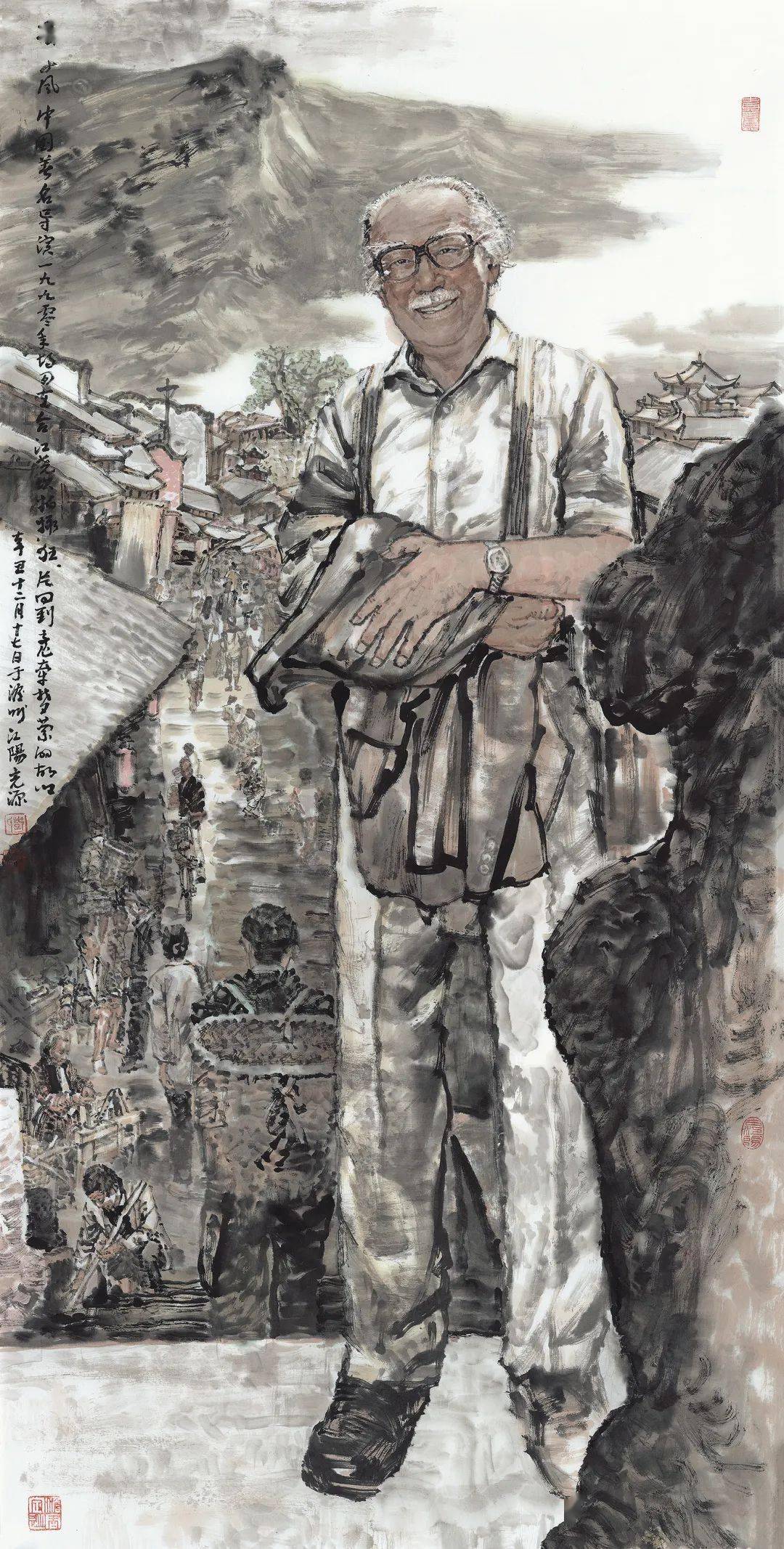 网上展厅川上行四川中国人物画巡展参展作品观赏