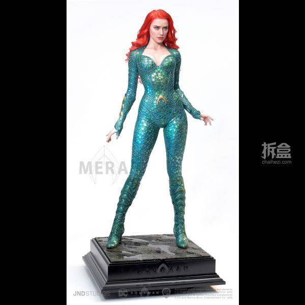 海王JND Studios发布新品：1/3《Aquaman/海王》- 海后媚拉 Mera 雕像