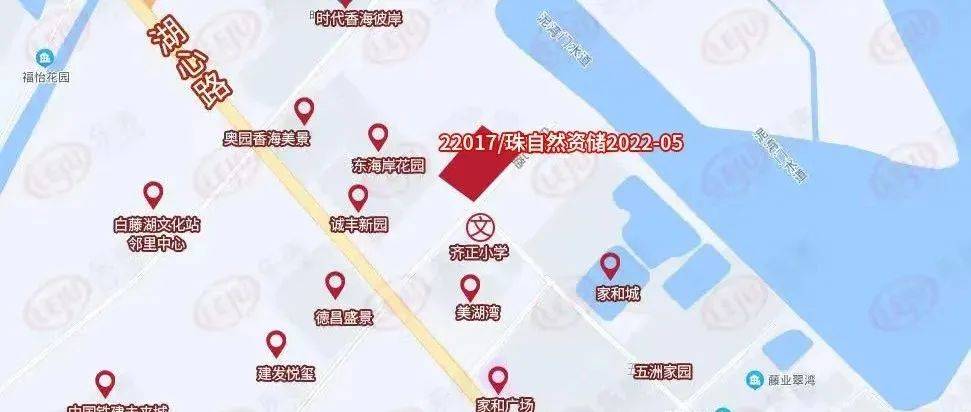 总价3.4亿元起!珠海斗门湖心路1.44万㎡纯住宅用地再次挂拍!_地块_配套_教育
