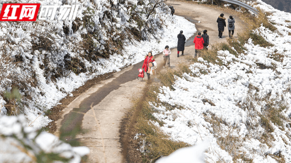 游客|江永：“冰雪”铜山岭吸引众多游客“打卡”