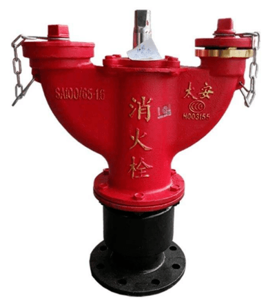 栓是设置在建筑物外面消防给水管网上的供水设施,主要供消防车从市政