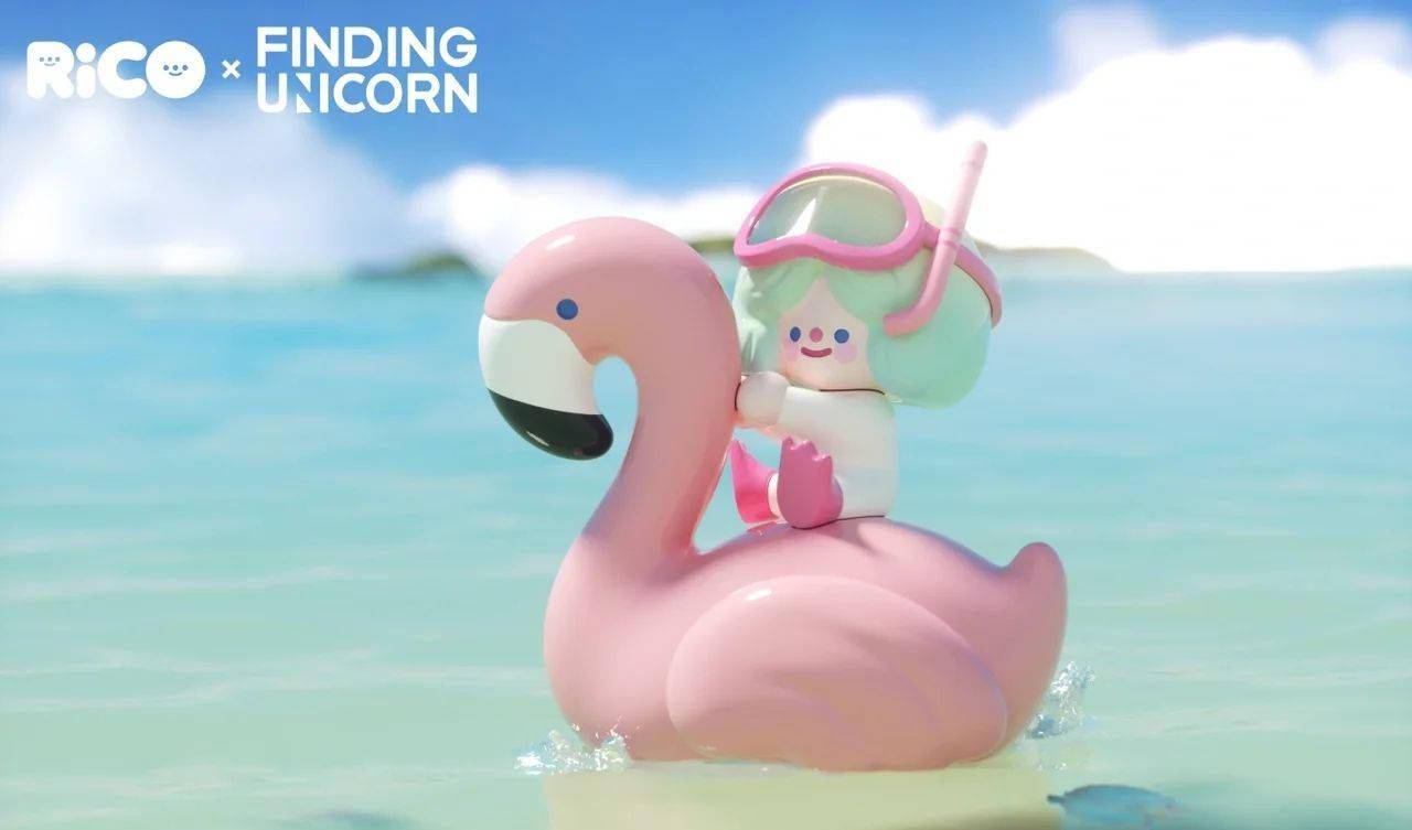 好巧不巧的是rico和bob都是来自同一家潮玩公司寻找独角兽