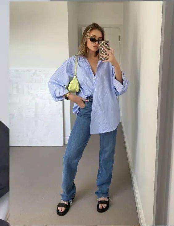 下装 条纹，永不过时