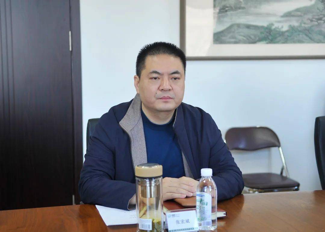 开展六个年活动张宏斌会见辽宁山水工源水泥有限公司总经理王广新一行