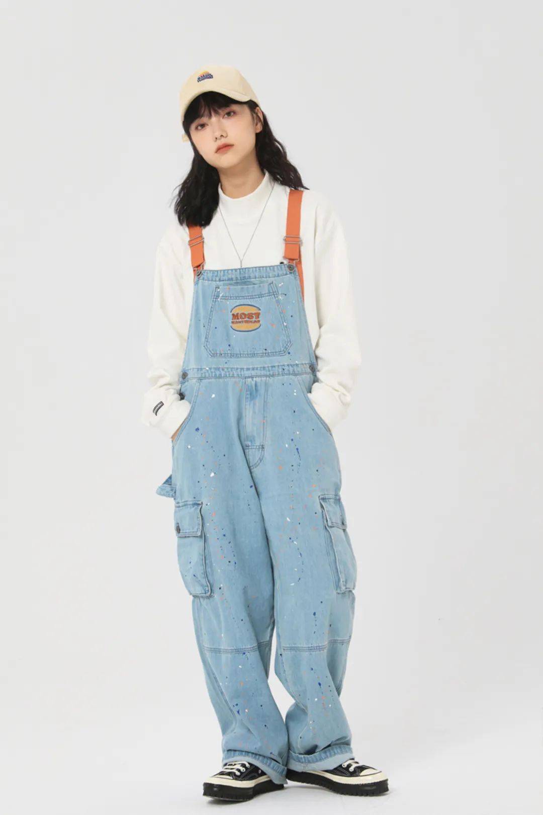 教室买物教室 | 多种搭配方式的背带裤