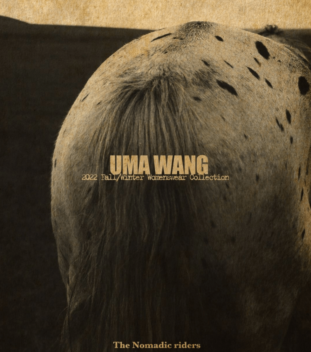 系列 Uma Wang 2022 Fall/Winter