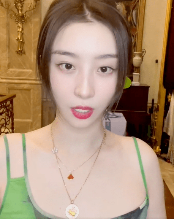 但具体的图案不是很清晰,赵小棠自己也解释说背后的纹身是未完成品