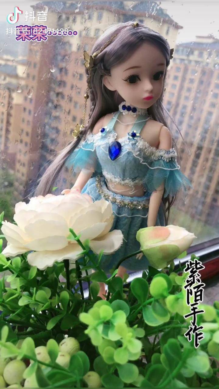 紫陌手工娃娃芭比娃娃斗罗大陆宁荣荣谁还没个公主梦