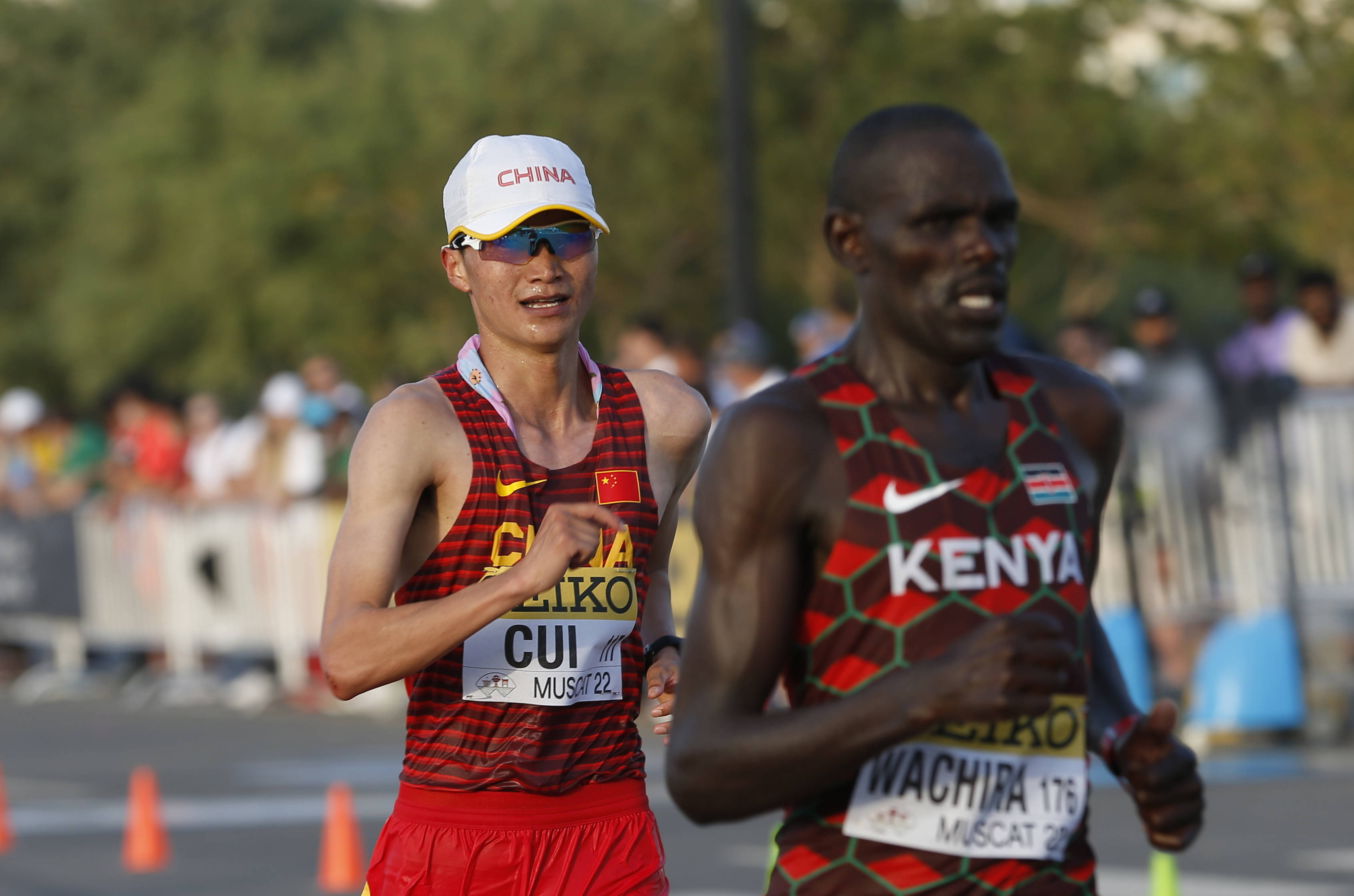 比赛|田径——世界竞走团体锦标赛：中国队获男子20公里团体亚军