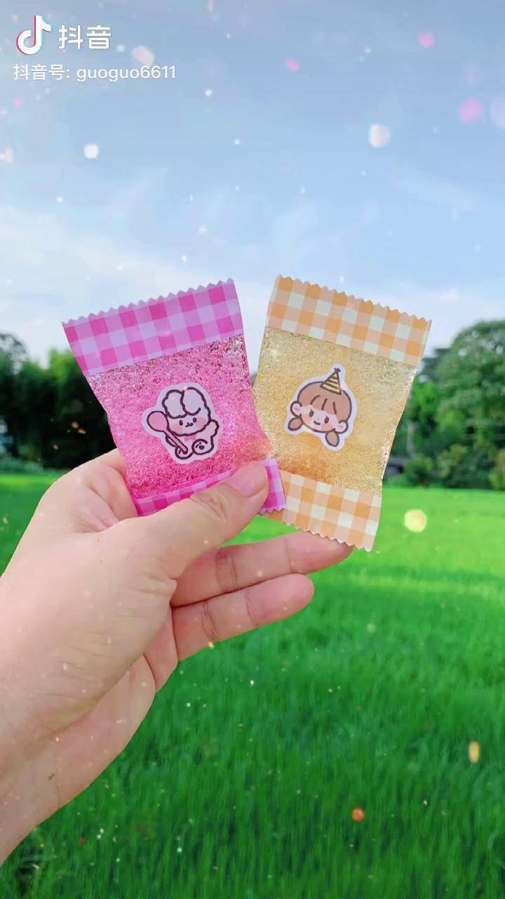 天气好炎热做些冰凉贴送给最爱的闺蜜手工萌知计划绘画手工抖音青少年