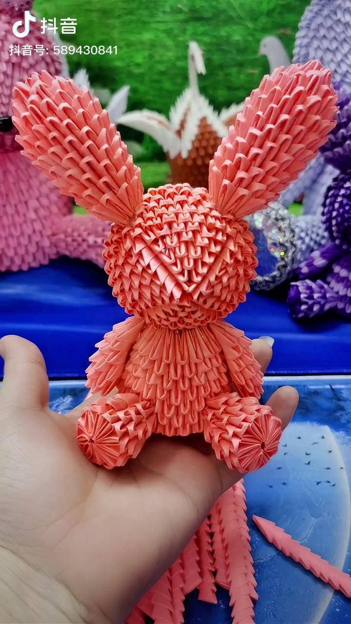 小兔公仔教程2手工 手工制作 创意手工