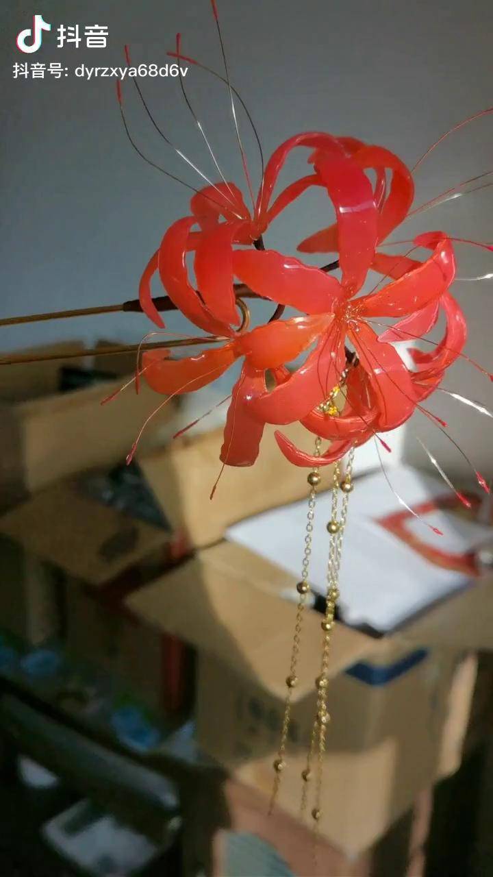 热缩彼岸花单面封层妙啊簪娘热缩片