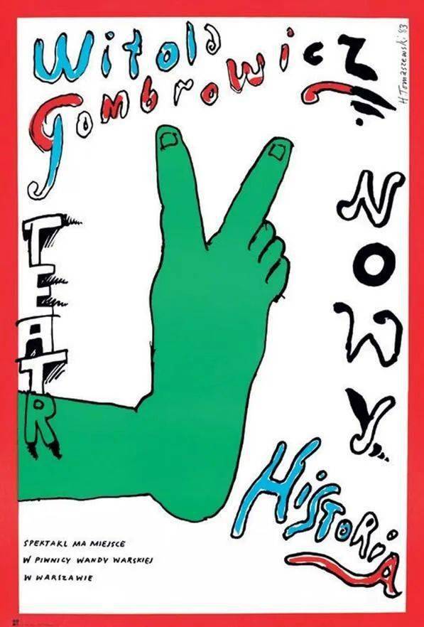 听故事,学设计:诡异的波兰海报风格_现代主义_后现代_运动