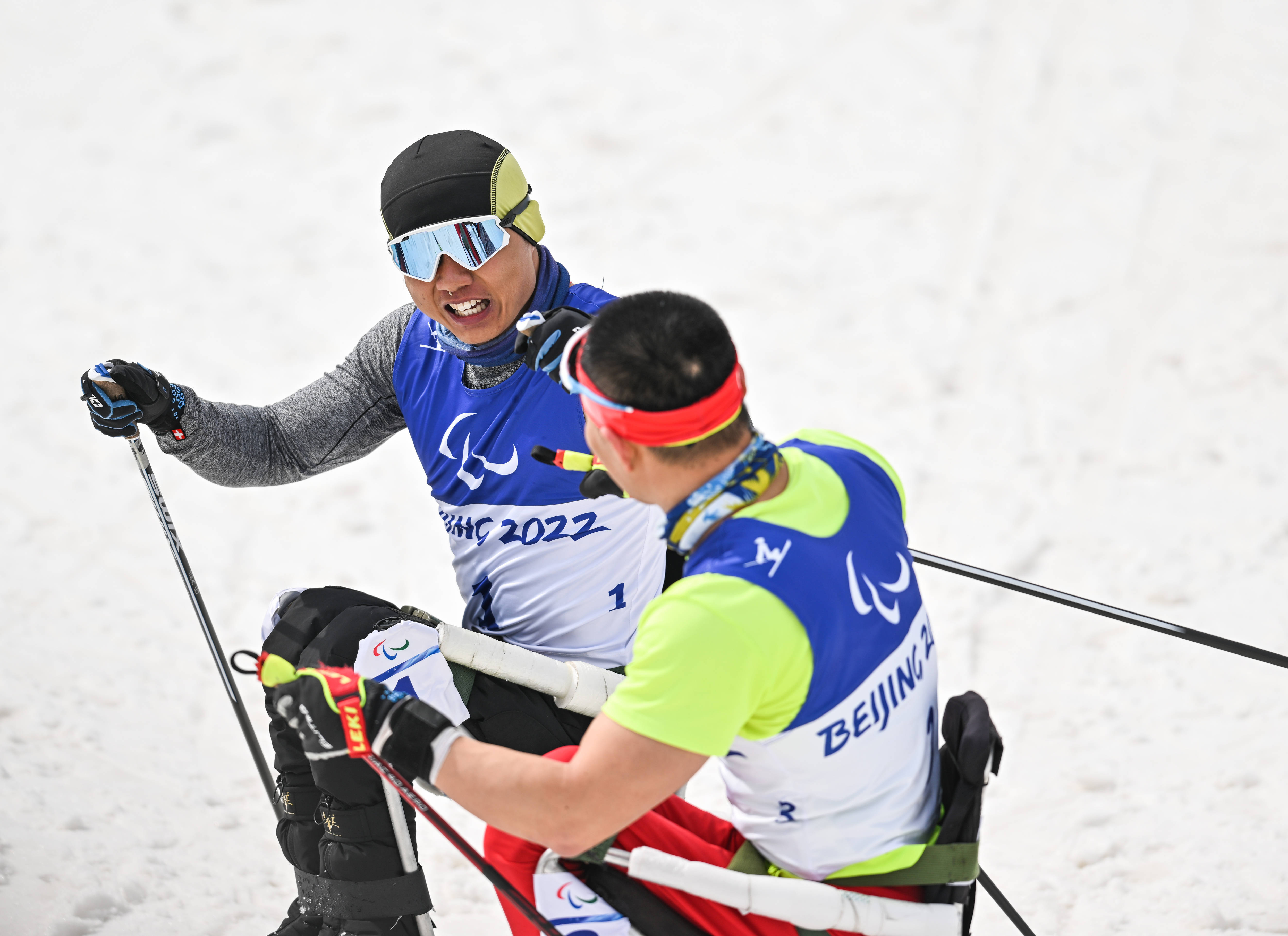 残奥越野滑雪——男子短距离决赛赛况