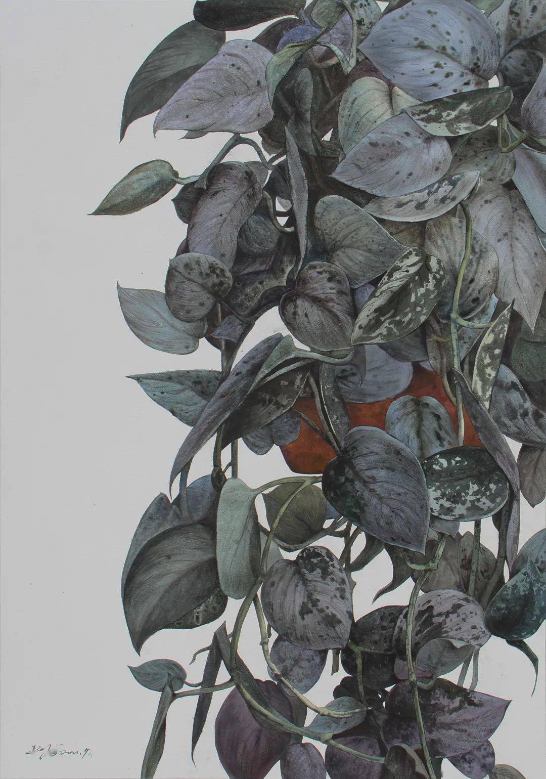 库伦旗画家长海最新水彩作品