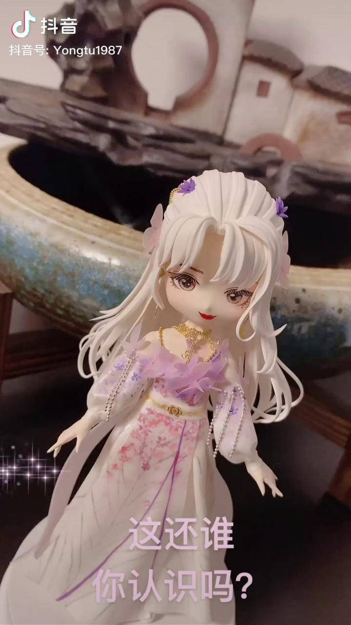 游戏手工超轻粘土粘土手工diy手工制作游戏人物不知道捏了个谁