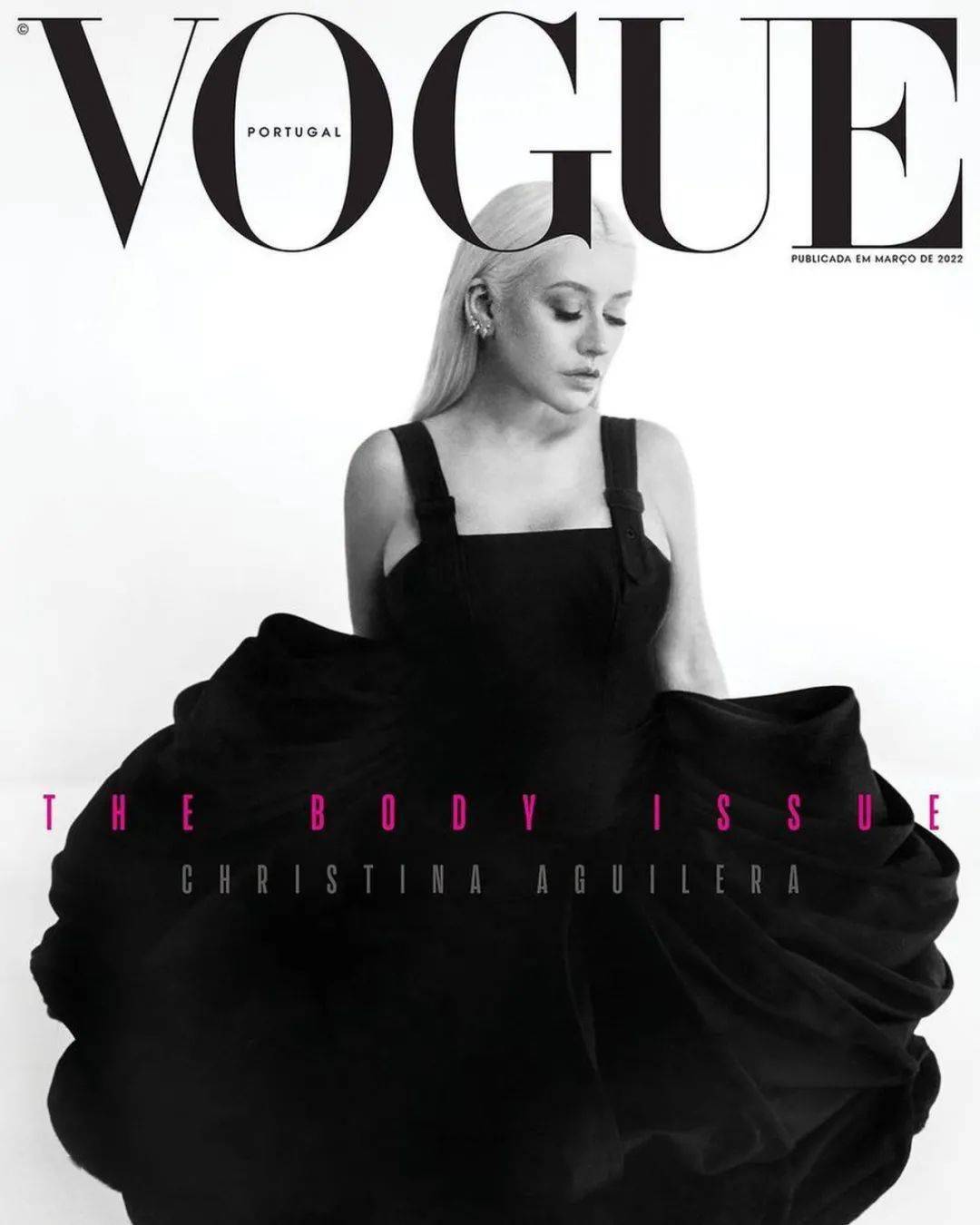 克里斯蒂娜·Christina Aguilera 首次登上《VOGUE》封面！