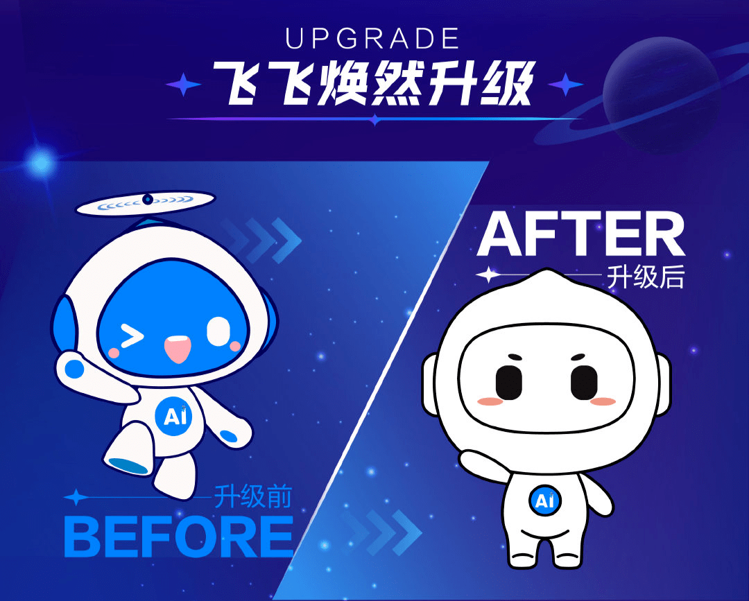 科大讯飞ip全新升级,设计极具科技感!