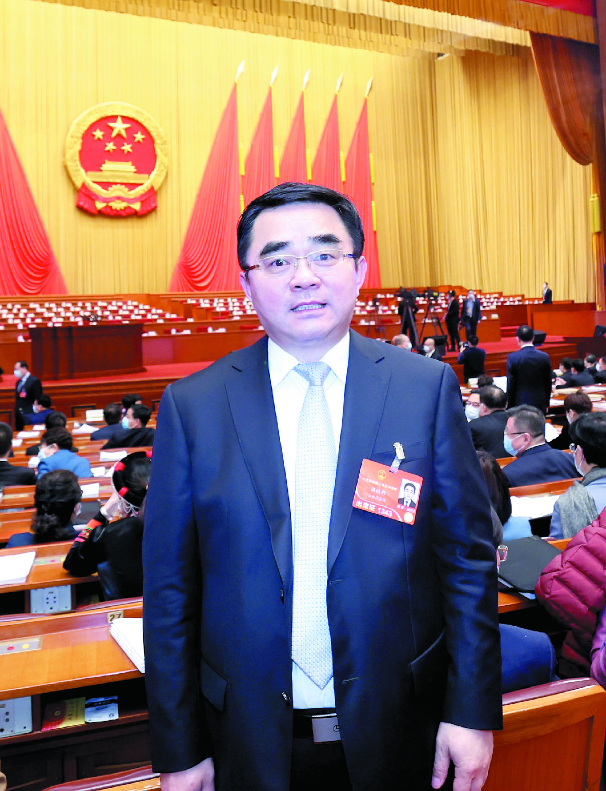 全国人大代表山东黄金集团董事长满慎刚大力扶持尾矿综合开发利用