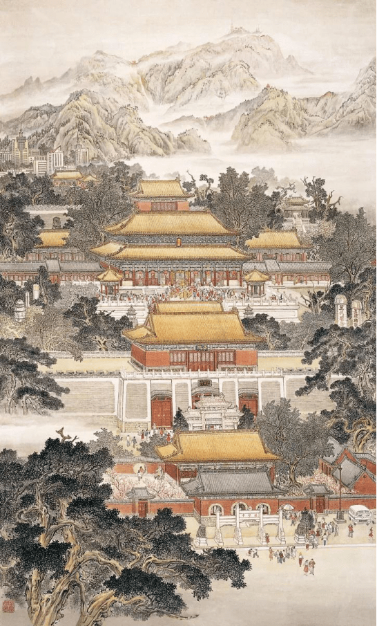 中国画坛著名画家房玉宾