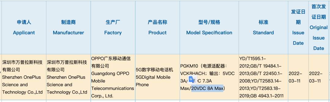 闪充|K50Pro跑分超OPPO 数款新品提前看 | 首发长寿版150W 疑一加10R获认证