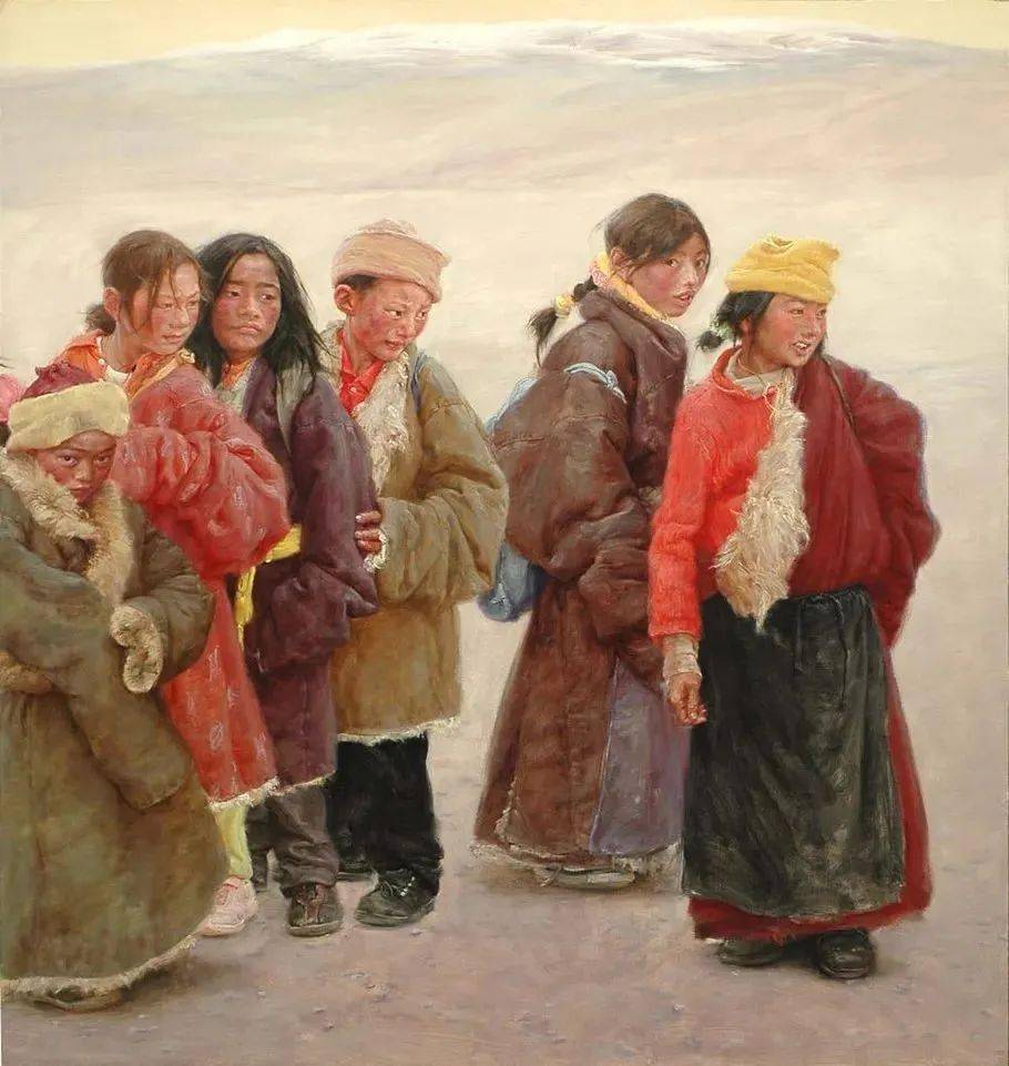 于小冬人物油画作品欣赏