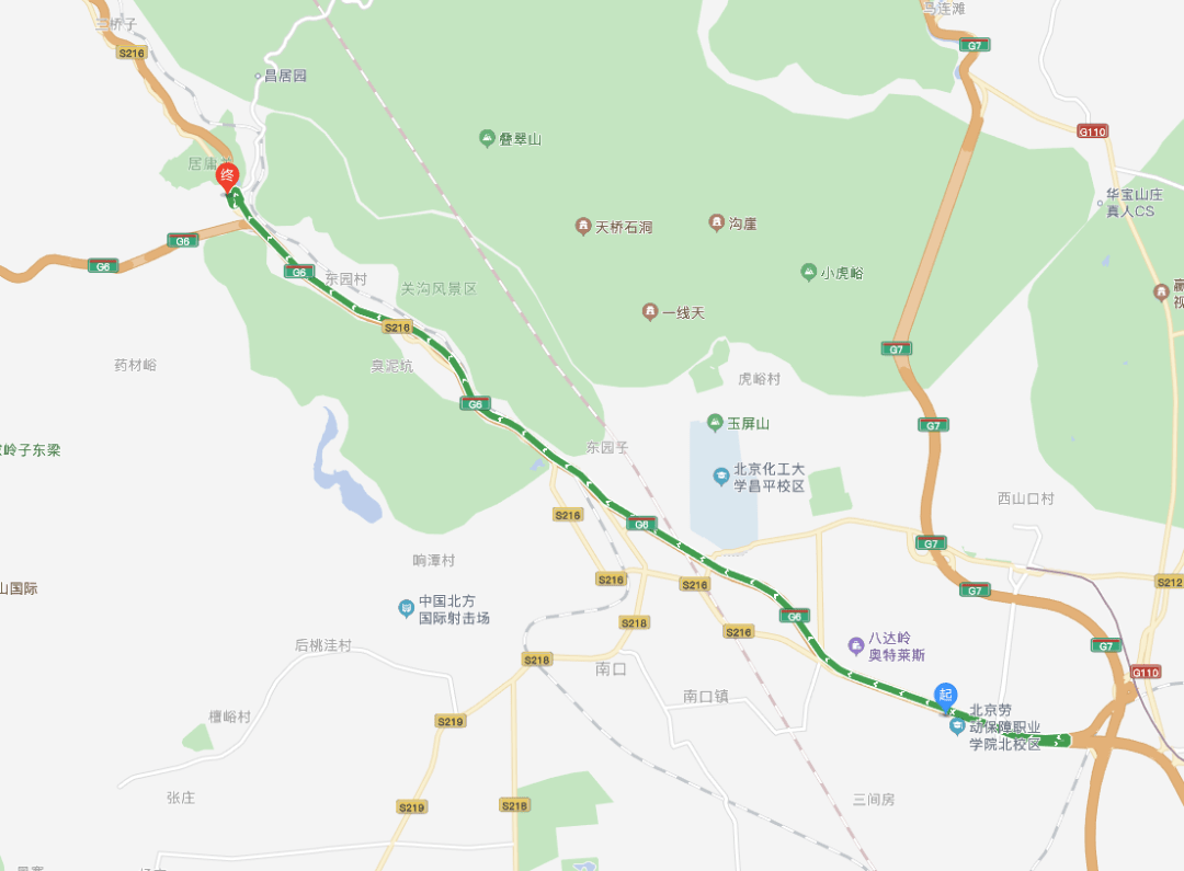 溫馨提示:在居庸關乘坐879路公交車也可到達明十三陵.