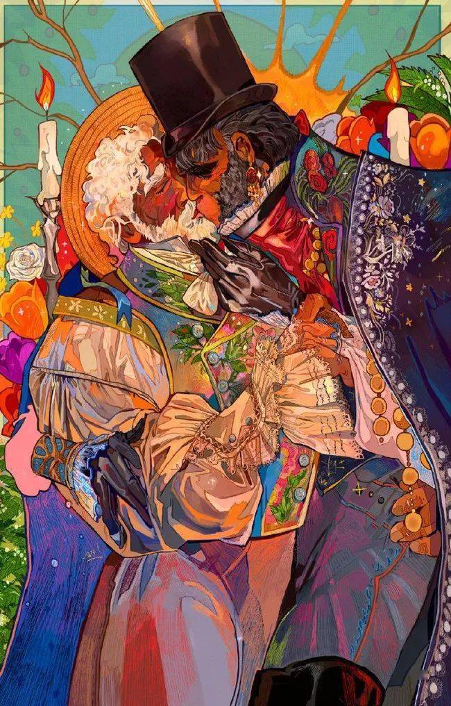 画师分享极致色彩来自画师twisplatbones