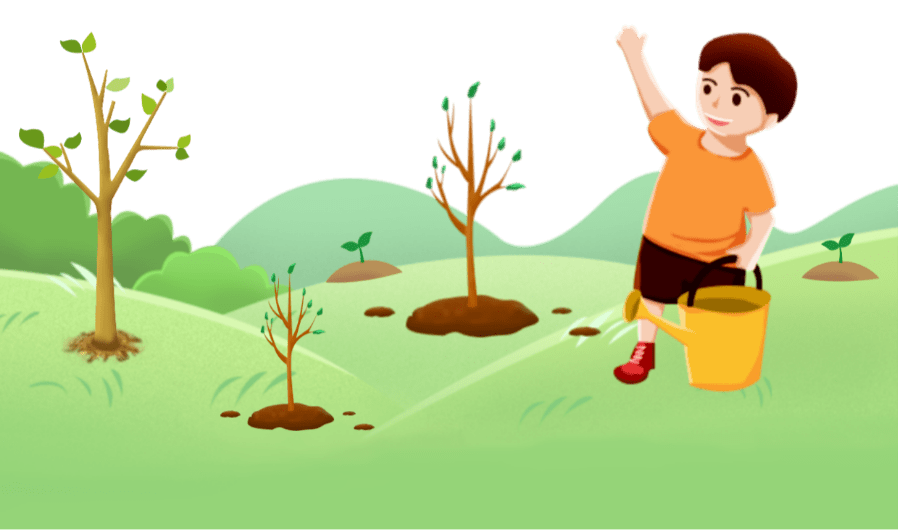 青力创城熊儿寨乡团委开展爱满平谷人人学雷锋共创文明城义务植树志愿