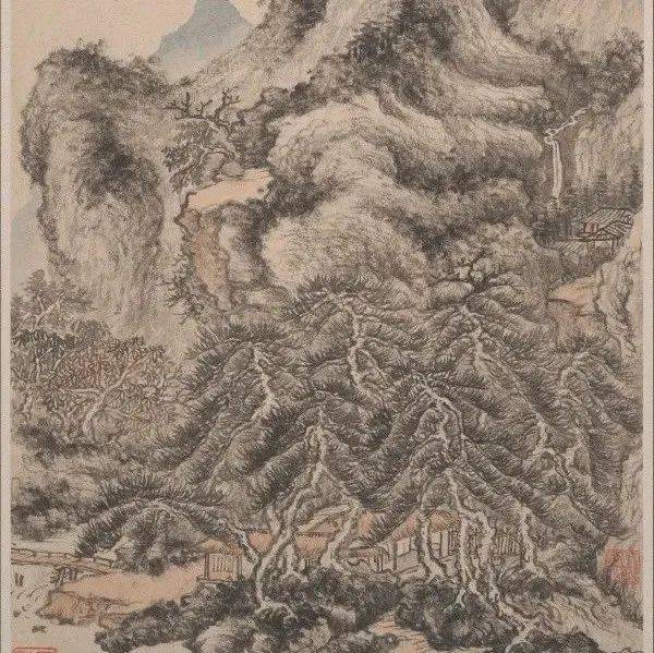 清四王之一王鉴的《山水清音图册》_绘画_中国_作品