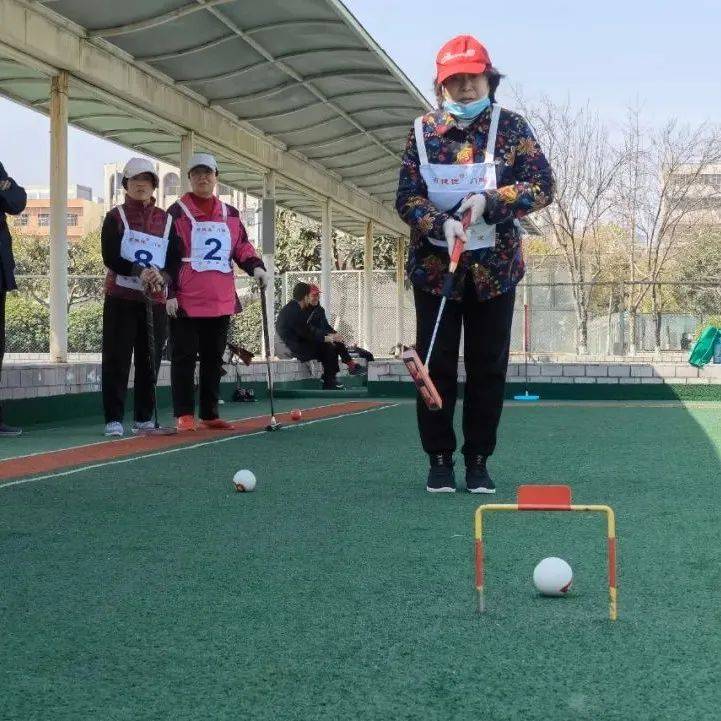 市老体协门球专委会举办“庆三八”女子门球比赛_驻马店市_交流_老年人