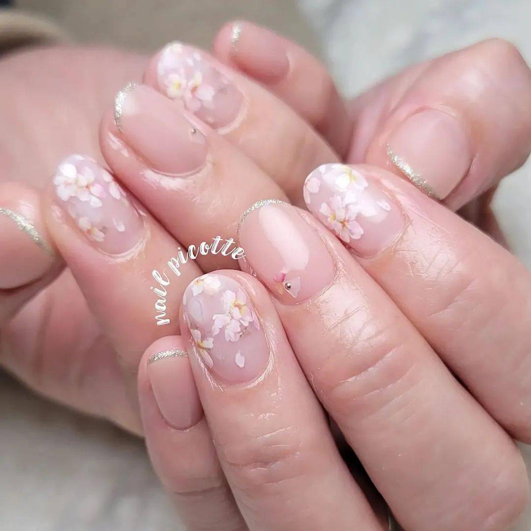 浪漫樱花季人气美甲甜蜜来袭