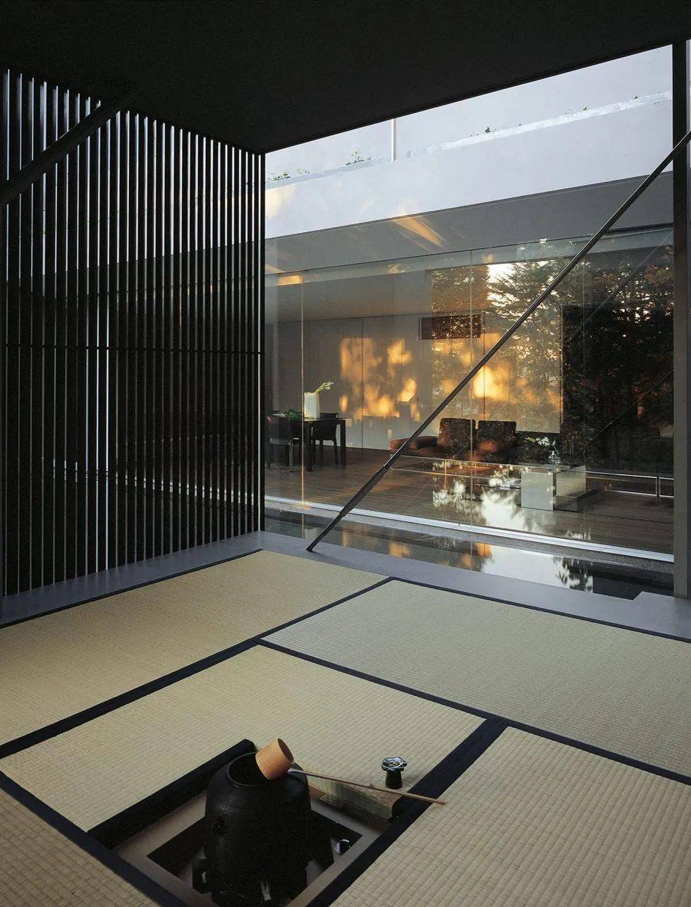 把树当成神一样的崇敬不能侵犯不能砍掉绕着大树做设计的中村拓志