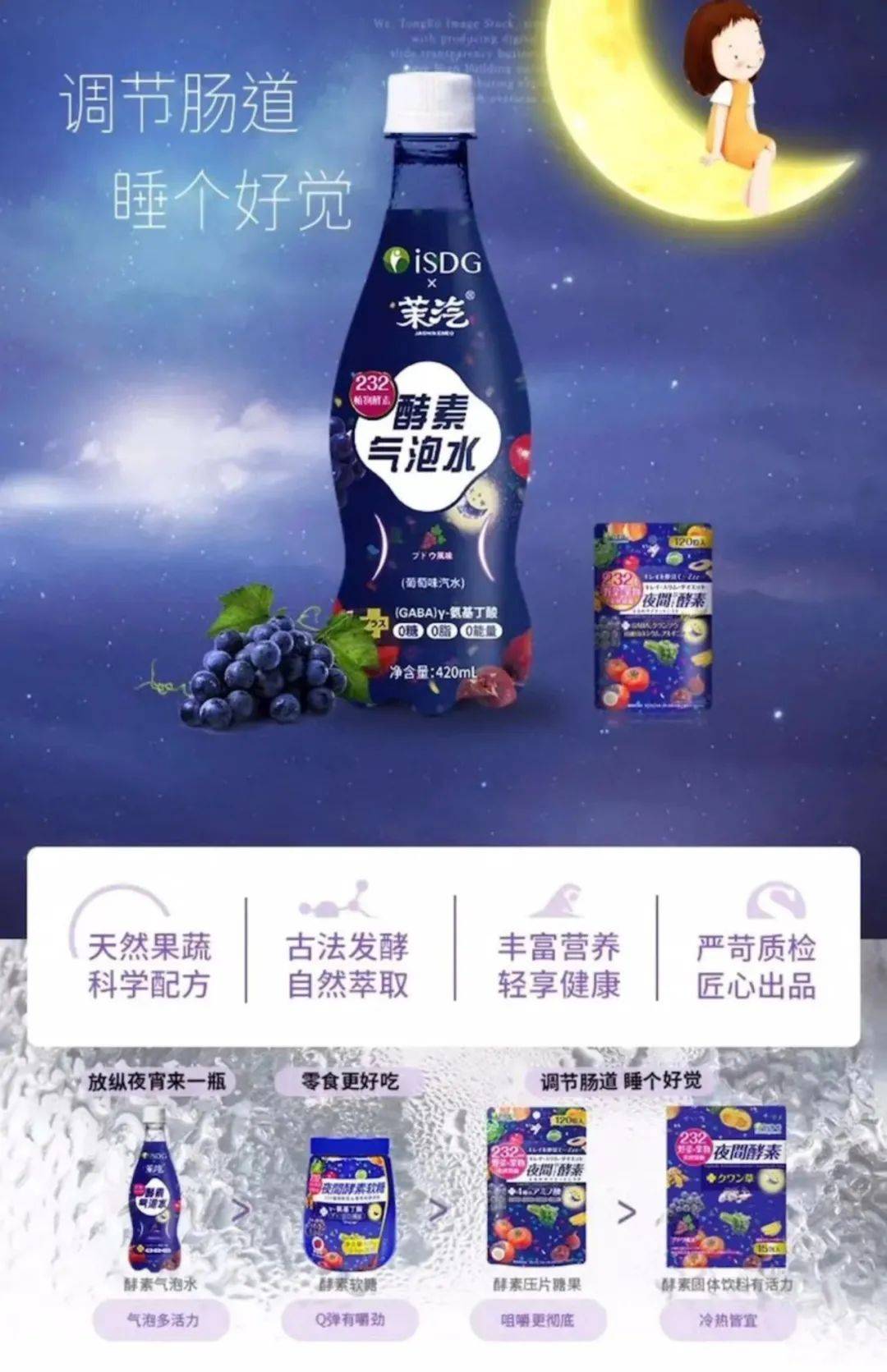 产品|宣称助眠又减肥，?酵素气泡水是不是“智商税”？