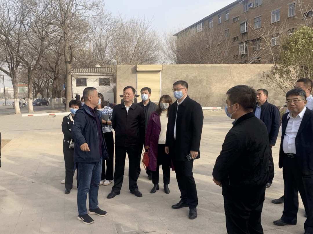 副市长钱忠宝及省生态环境厅相关负责人李莉,杨学来,市政府副秘书长徐