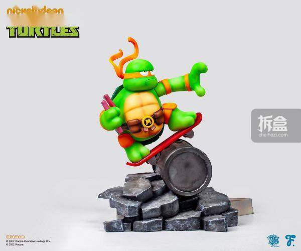 拉斐尔愚者乐园 TMNT 忍者神龟 李奥纳多 米开朗基罗 潮玩摆件