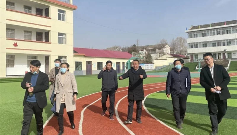 洛南县四皓街办开展校园安全专项检查